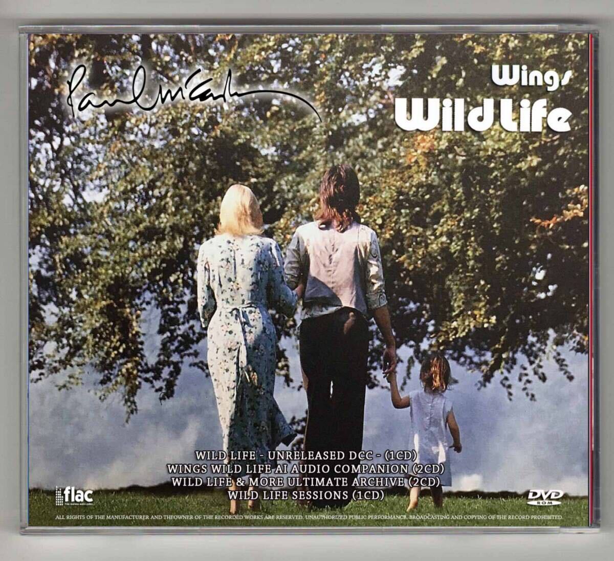 Paul McCartney - Wild Life (Unreleased DCC) + AI AUDIO COMPANION + more / flac / DVD-ROM _画像2