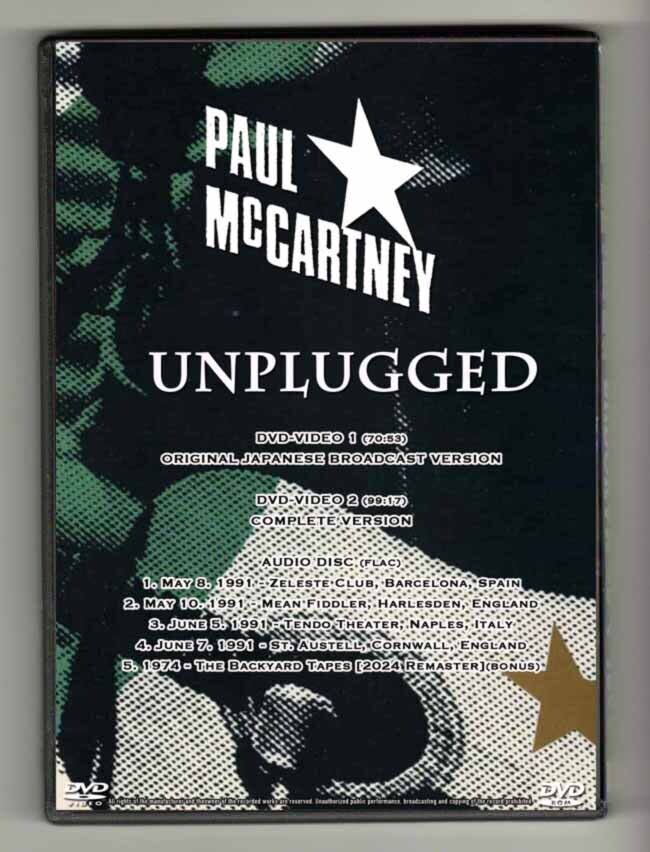 Paul McCartney - UNPLUGGED 1991 (UPGRADE) + More / 2DVD-VIDEO + DVD-ROM (flac) 
