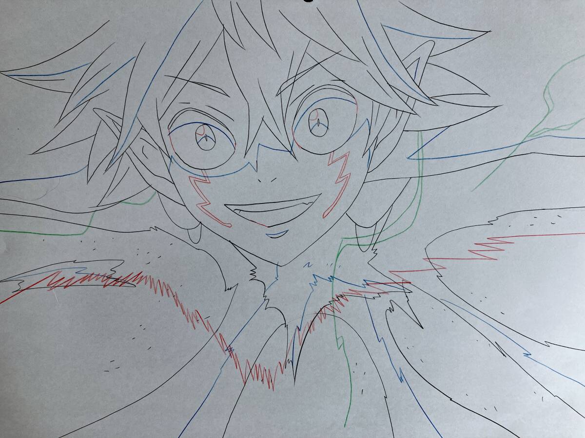 ブラッククローバー 原画 19枚 ラック／genga Cel　セル画 _画像6