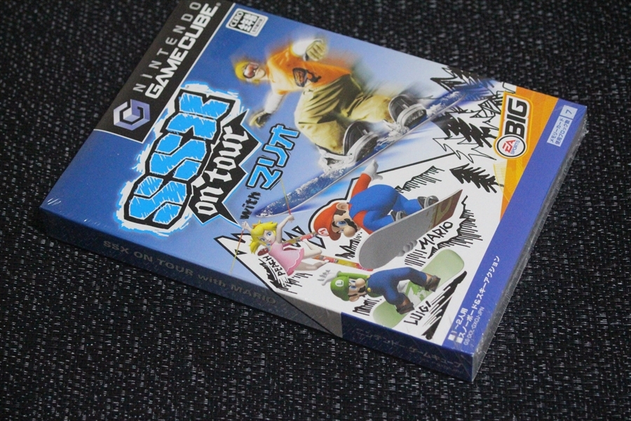 【送料込/未使用】GC ★ 　SSX on tour with マリオ　★ゲームキューブ