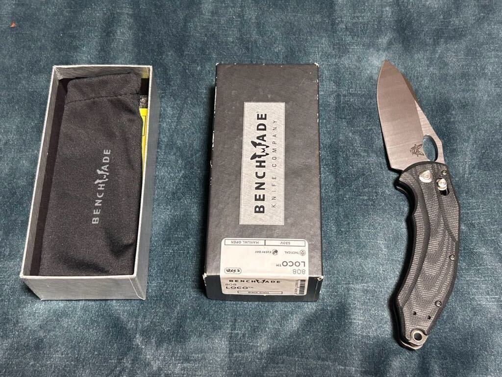 レア】 ベンチメイド BENCHMADE ナイフ 808 LOCO ロコ レア】 ベンチメイド BENCHMADE ナイフ 808 LOCO ロコ