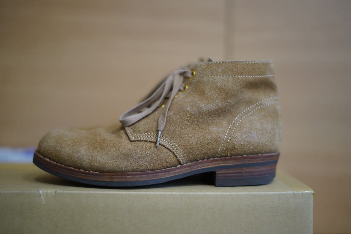 17AW visvim BRIGADIER BOOTS-FOLK (VEGGIE SUEDE) 中村ヒロキ氏同型同色_画像1