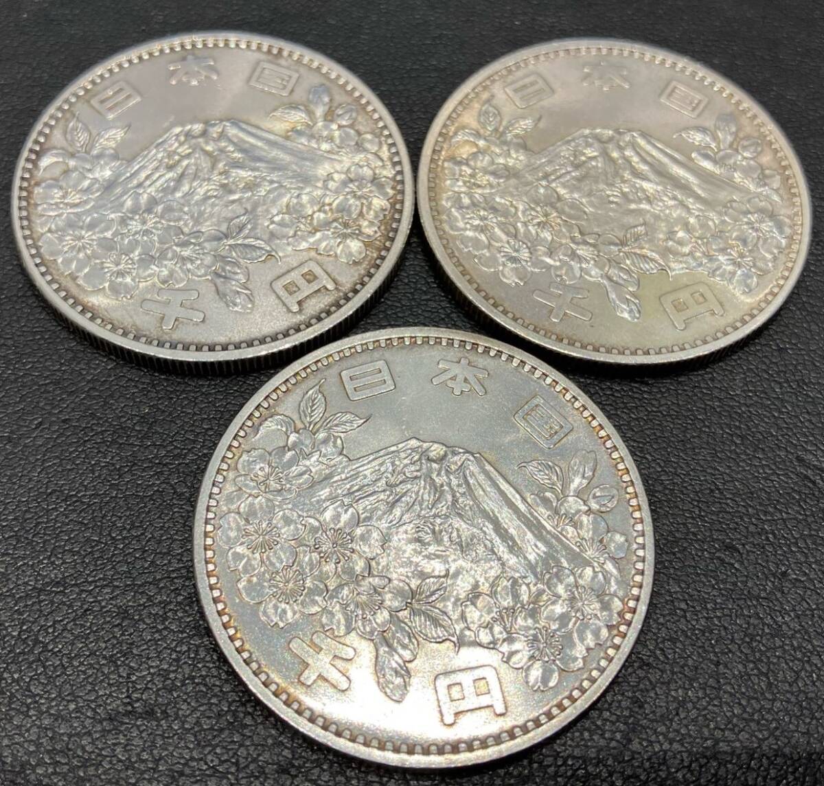 #11970A Tokyo Olympic Showa era 39 year 1964 year .. phoenix 1000 jpy 100 jpy silver coin coin through . money 18 sheets /4500 jpy 