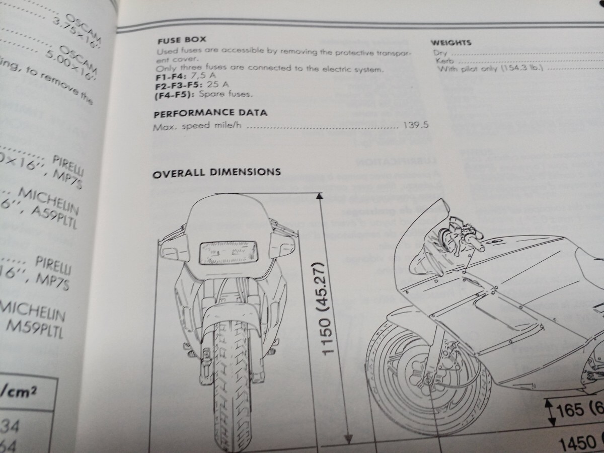 ■希少906Paso即決送料無料■ワークショップ マニュアル/ドゥカティDUCATIドカティ workshop manual F1 F2 F3 F4 F5 サービスマニュアル_画像10