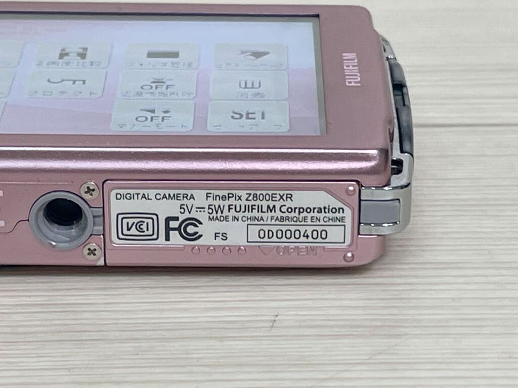 [ML10785-27]1円〜動作品！FUJIFILM FinePix Z800EXR コンパクトデジタルカメラ デジカメ_画像5