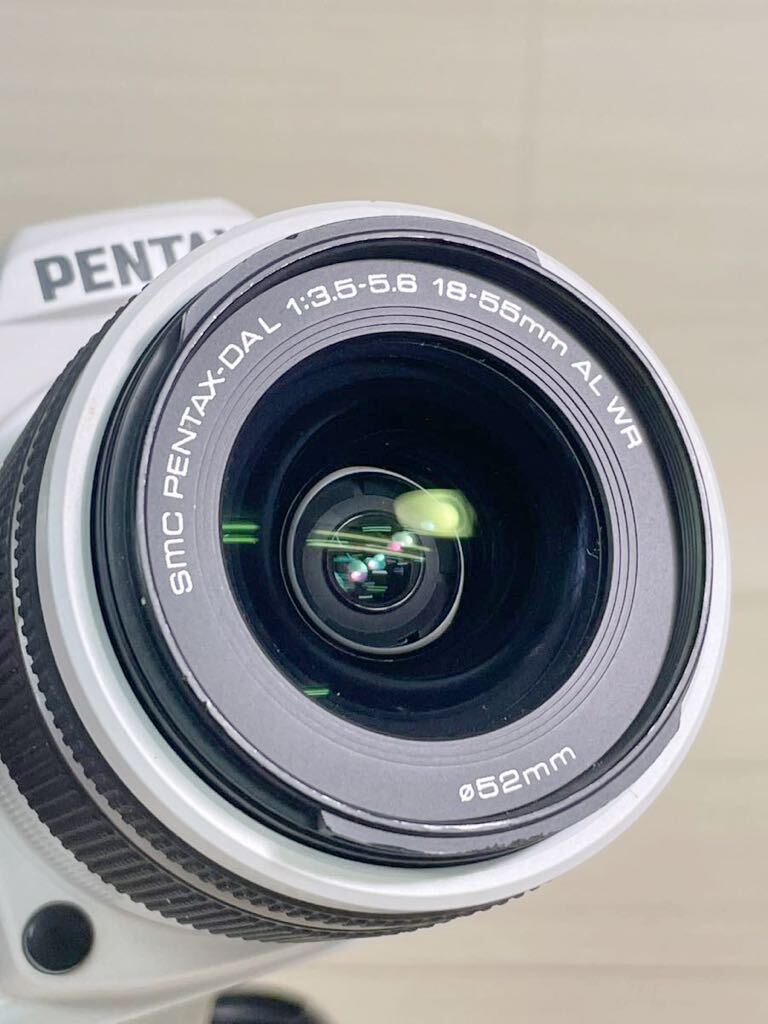 [ML10785-23]1円〜簡易動作ok！PENTAX k-50 デジタル一眼レフカメラ レンズ　SMC PENTAX-DAL 1:3.5-5.6 18-55mm AL WR_画像6