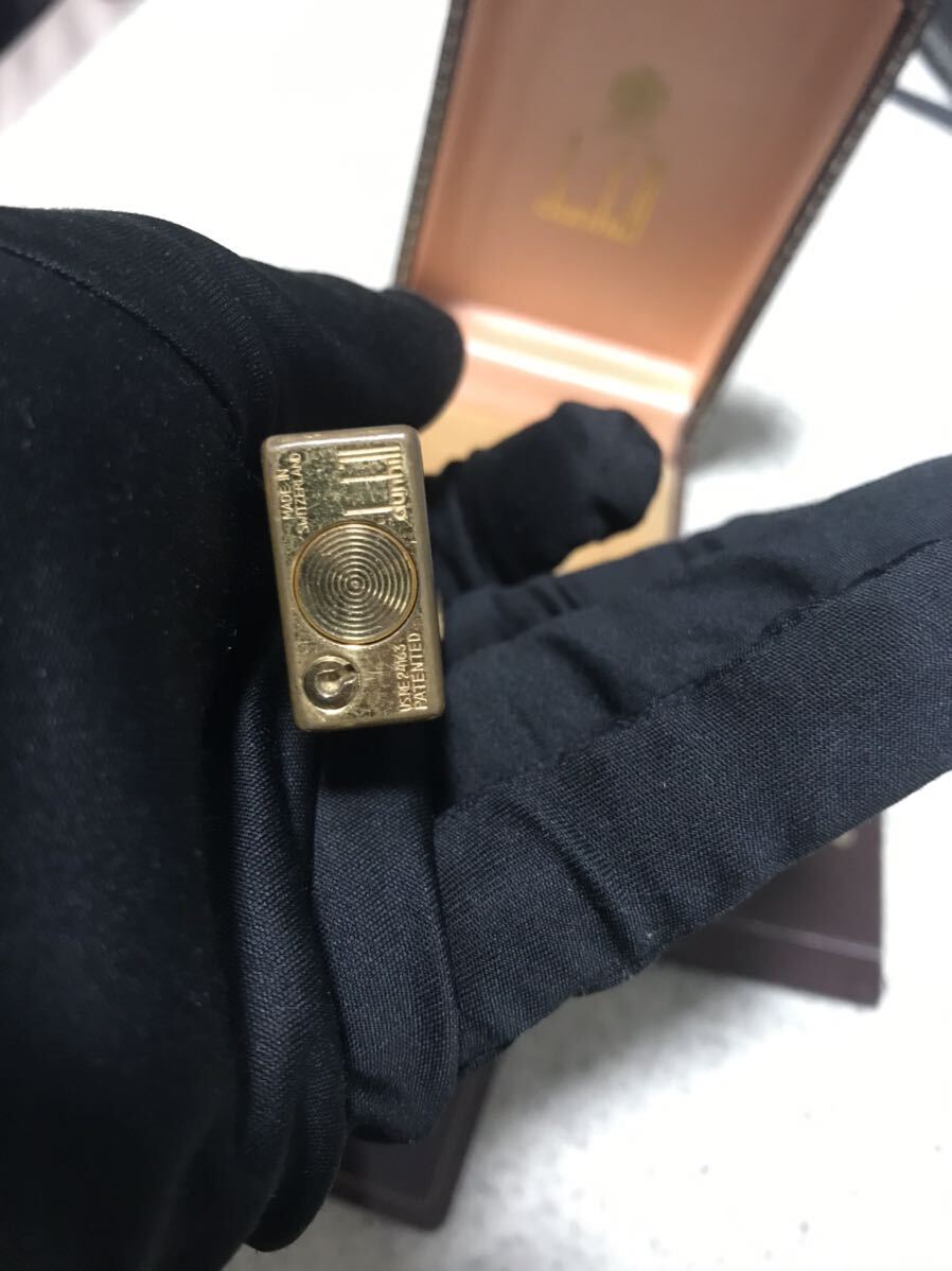 US.RE24163 dunhill ガスライター カルティエ ライター 13988 E ギャラ付き　保管品　Cartier ダンヒル 喫煙具 喫煙グッズ _画像8