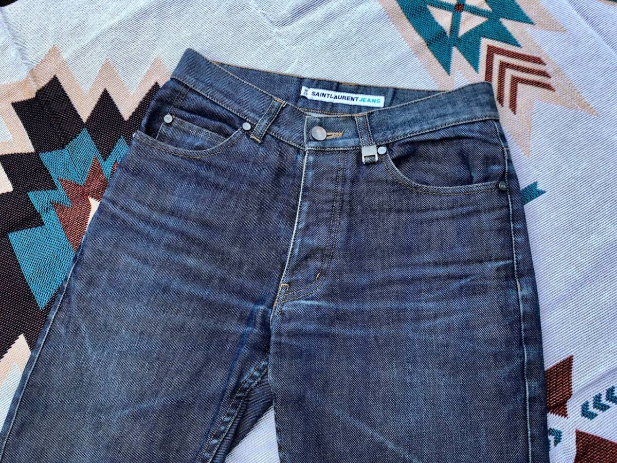 SAINTLAURENT JEANS イヴ・サンローランジーンズW28着用品の画像2