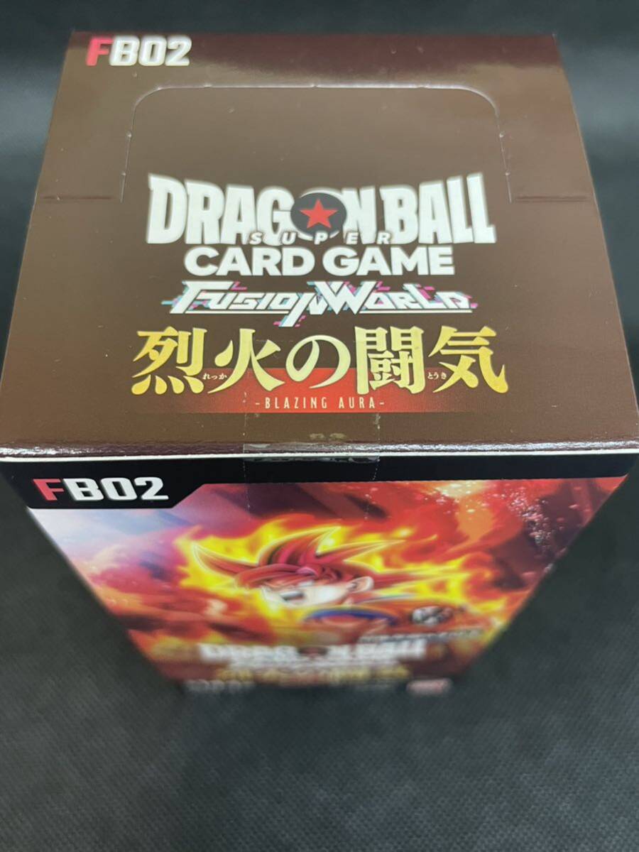 【新品シール未開封】ドラゴンボール カードゲーム フュージョンワールド 烈火の闘気 BOX FB02 ブースターパック バンダイ の画像6