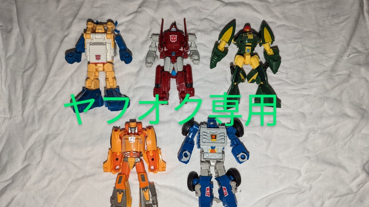 中古ジャンク トランスフォーマー シースプレー パワーグライド アダムス ウィーリー ビーチコンバー ミニボット