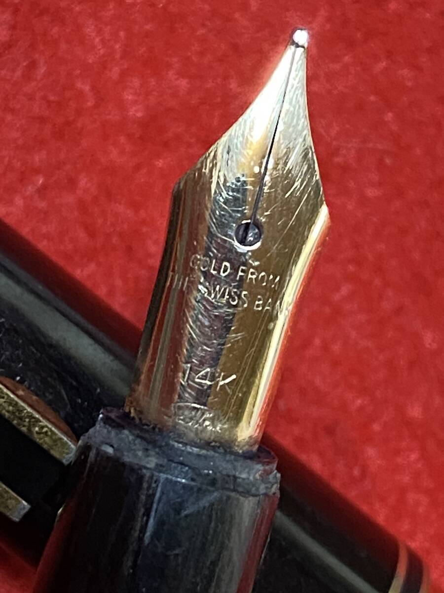 セーラー 万年筆 ホスカル（川口明弘の調整万年筆）１９７０年代製造 ペン先１４Kの画像4