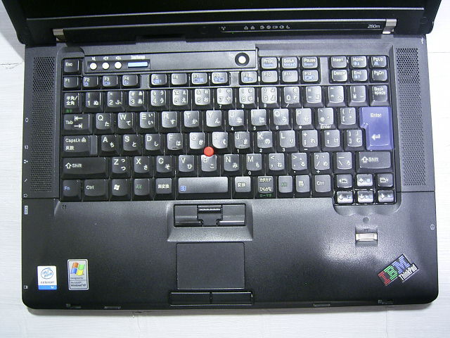ジャンク ThinkPad Z60m 天板ブラック 15インチWXGA_画像6