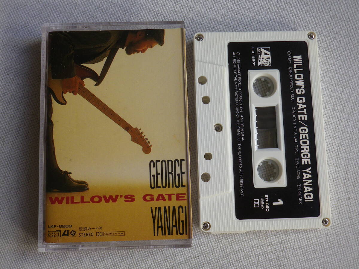 ◆カセット◆柳ジョージ　WILLOW'S GATE 　中古カセットテープ多数出品中！_画像1