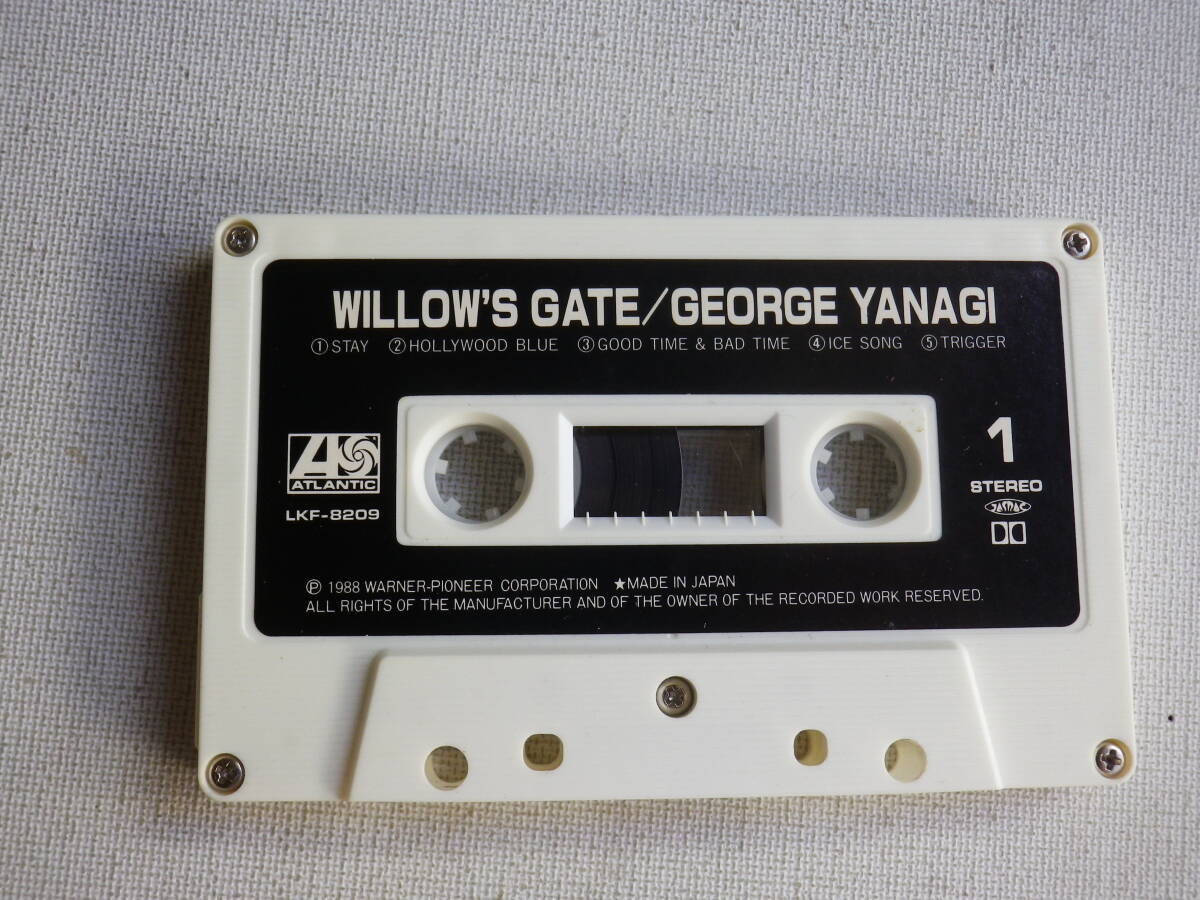 ◆カセット◆柳ジョージ　WILLOW'S GATE 　中古カセットテープ多数出品中！_画像5