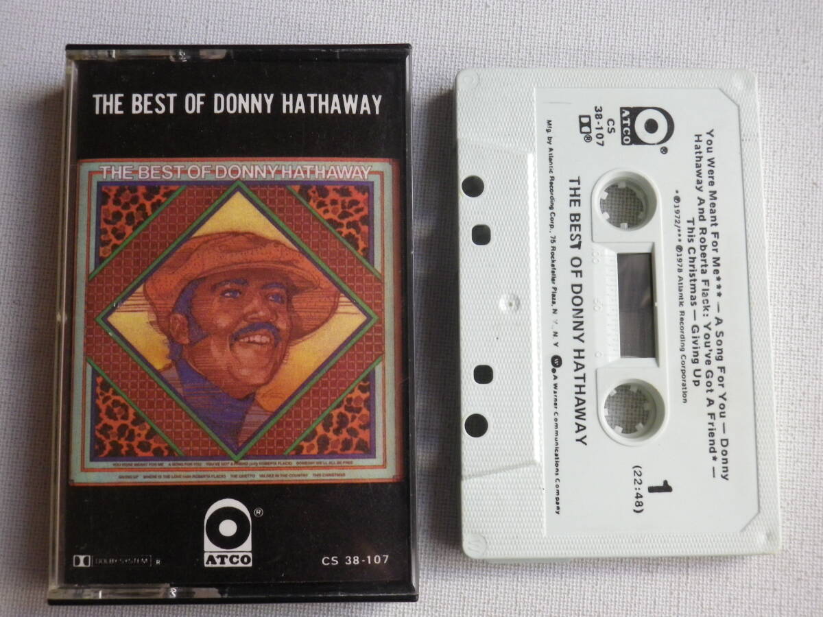 ◆カセット◆ダニーハサウェイ THE BEST OF DONNY HATHAWAY 輸入版 中古カセットテープ多数出品中！の画像1