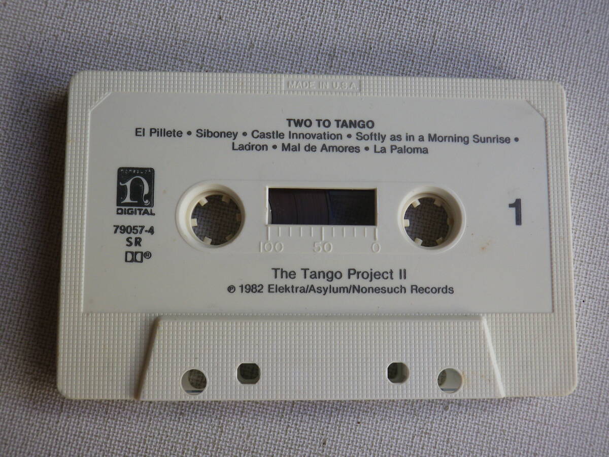 ◆カセット◆タンゴ　TWO TO TANGO The Tango Project II　輸入版　中古カセットテープ多数出品中！_画像5