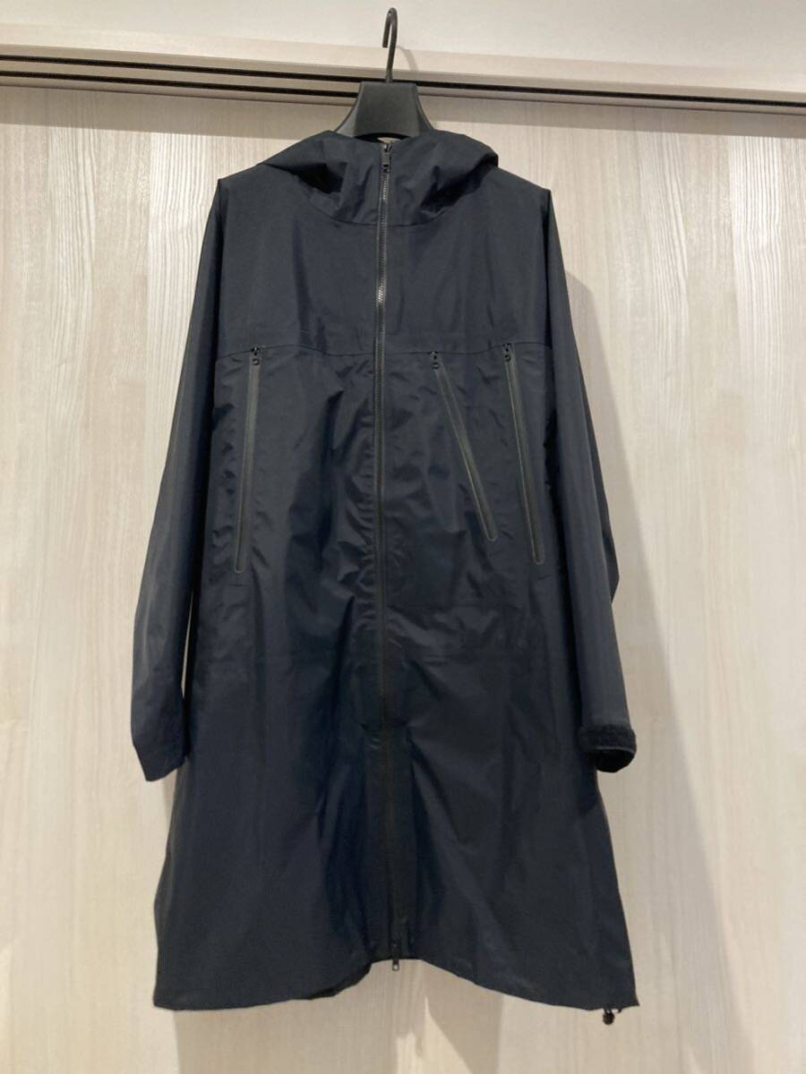 UNUSED アンユーズド 3 Layer Nylon Coat US1783 サイズ１20SS 撥水ナイロン モッズコート ブラック の画像1