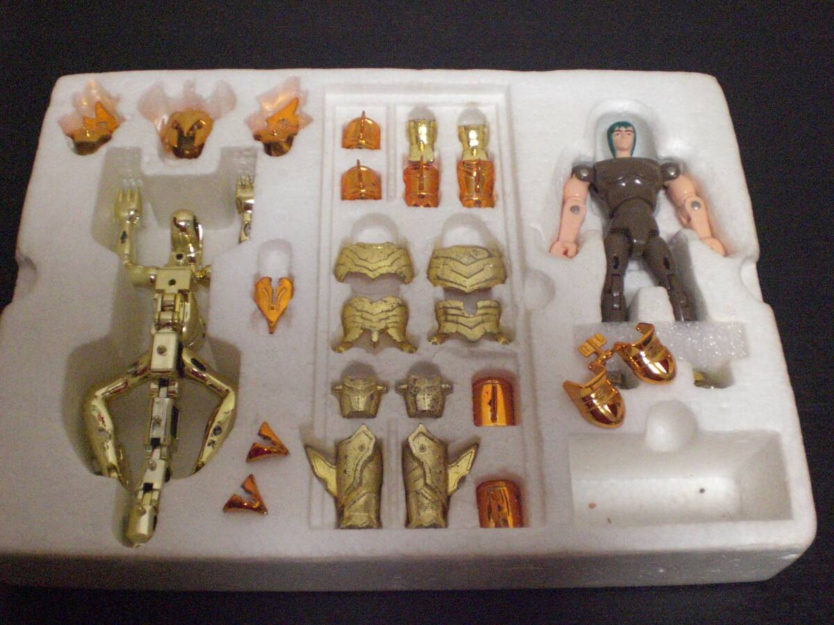 当時物 バンダイ 聖闘士星矢 SAINT SEIYA 聖衣大系 リュムナデス スケイル カーサ 海闘士鱗衣 黄金聖衣 聖衣神話 ゴールドクロス BANDAI