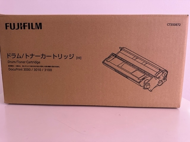 新品・富士フィルム・FUJI FILM・純正ドラムトナーカートリッジ・CT350872・使用期限：2026年8月_画像2