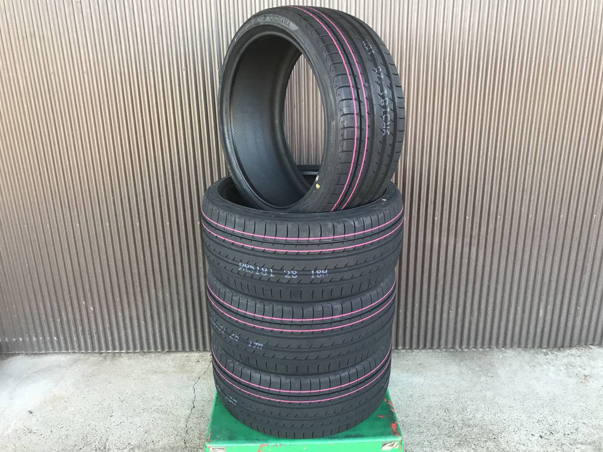 【在庫限定品】2021年製 新品 ヨコハマタイヤ 245/35R19 89W ADVAN Sport V105 4本セット◆D2690の画像1