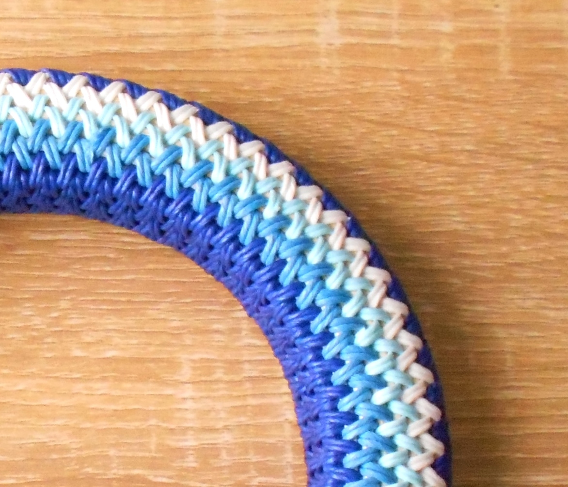 * archery handicraft rattan & craft skill string volume ( large ) blue series gradation /455*