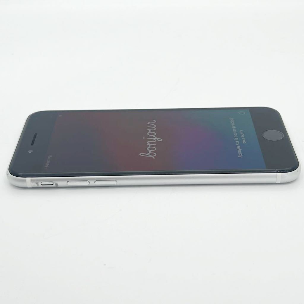 Apple iPhone SE 第2世代 128GB MXD12J/A バッテリ77% ホワイト SoftBank 利用制限〇 通電確認済 現状品_画像5