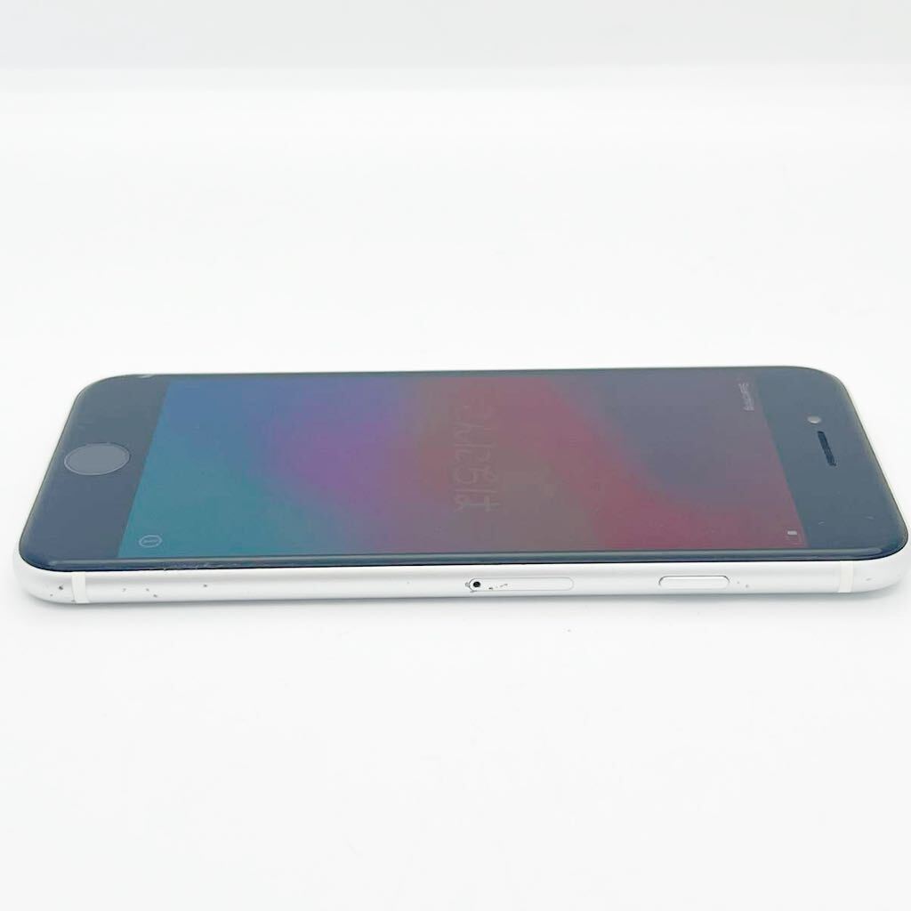 Apple iPhone SE 第2世代 128GB MXD12J/A バッテリ77% ホワイト SoftBank 利用制限〇 通電確認済 現状品_画像6