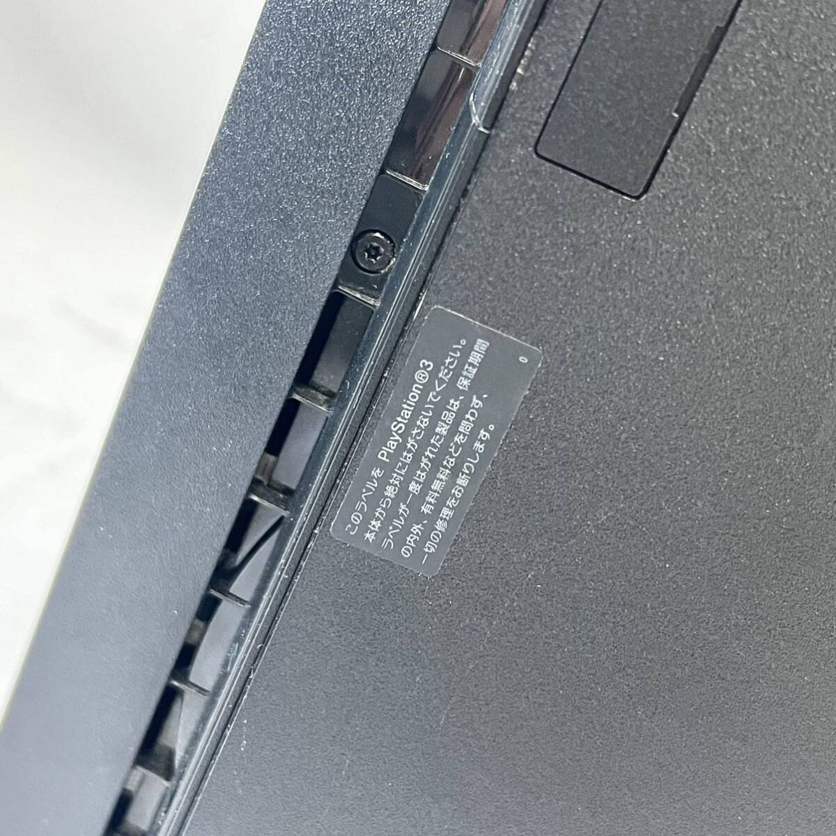 SONY PlayStation3 PS3 プレステ3 CECH-3000B コントローラー付 通電確認済 現状品_画像5