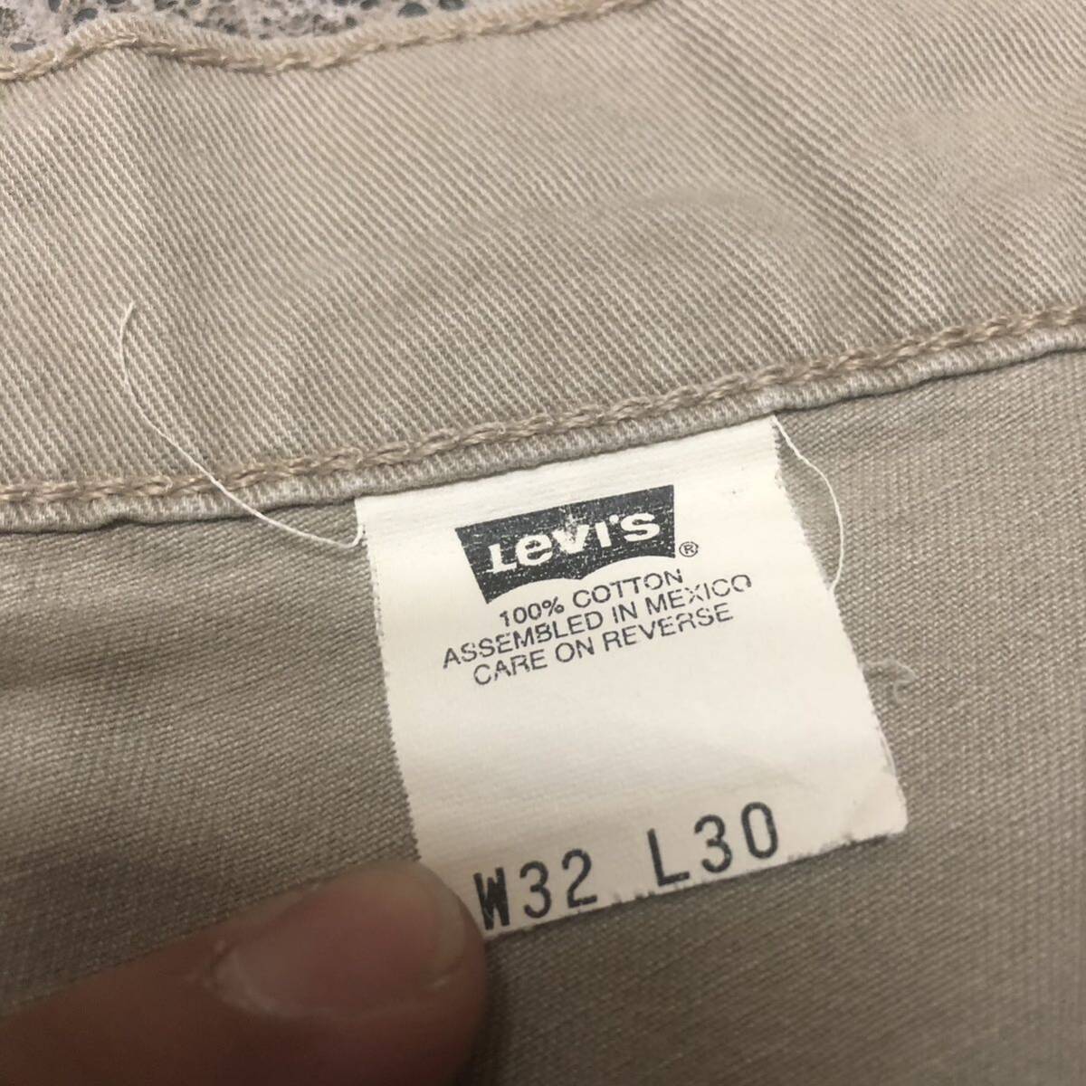 Levi’s L2 ペインターパンツ 90s ワークパンツ リーバイス ベージュ 1999年製 W32_画像5