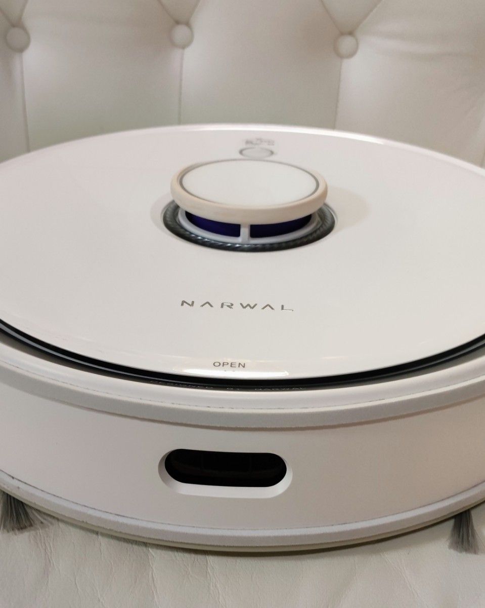 極美品　Narwal Freo ロボット掃除機 　おまけ付　全自動モップ 洗浄、温風乾燥　モップリフトアップ、汚れ検知　元箱在り 