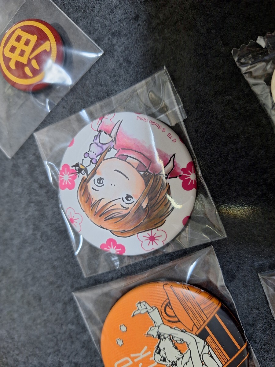  Ghibli thousand . thousand .. god .. can badge 5 piece set can bachi Ghibli . fully collection Studio Ghibli 