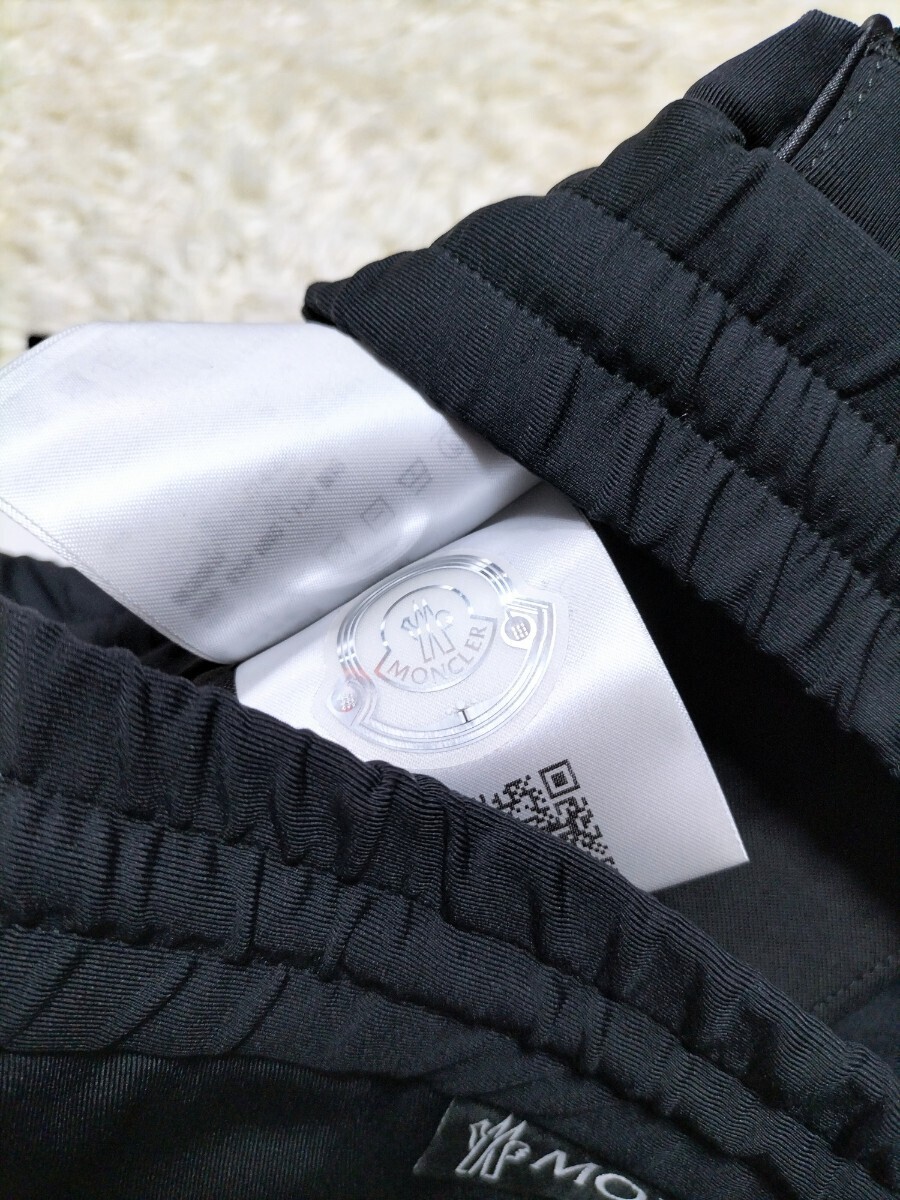 【未使用★2022年モデル】44サイズ MONCLER テックジョガーパンツ/黒◆ナイロンストレッチ生地☆モンクレール (5121)_画像9