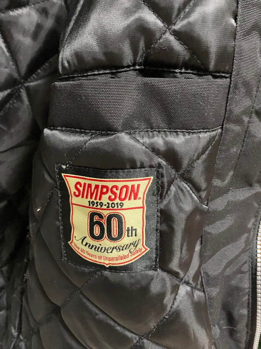 SIMPSON  シンプソンジャケット　Lサイズ　60周年anniversary ライダース