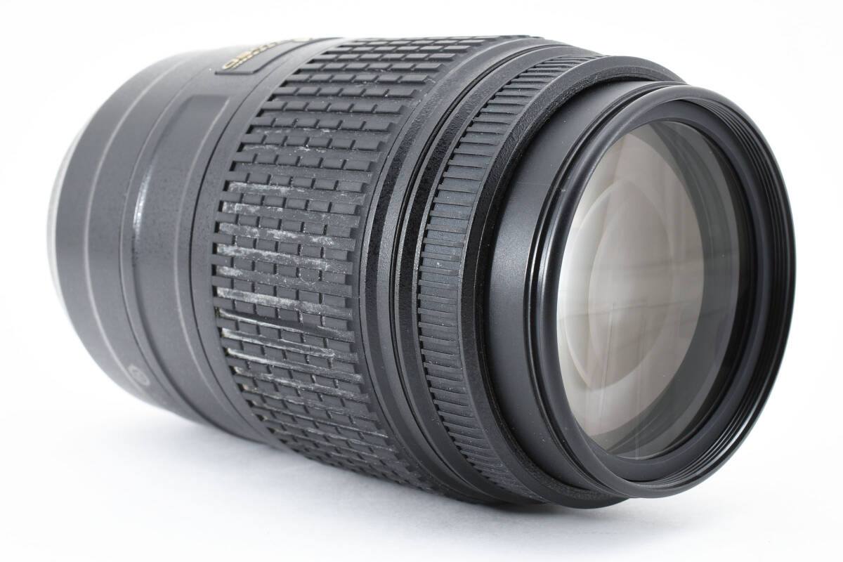 # beautiful goods # Nikon Nikon AF-S DX NIKKOR 55-300mm F4.5-5.6 G ED VR seeing at distance zoom lens [ with a hood ]#605006