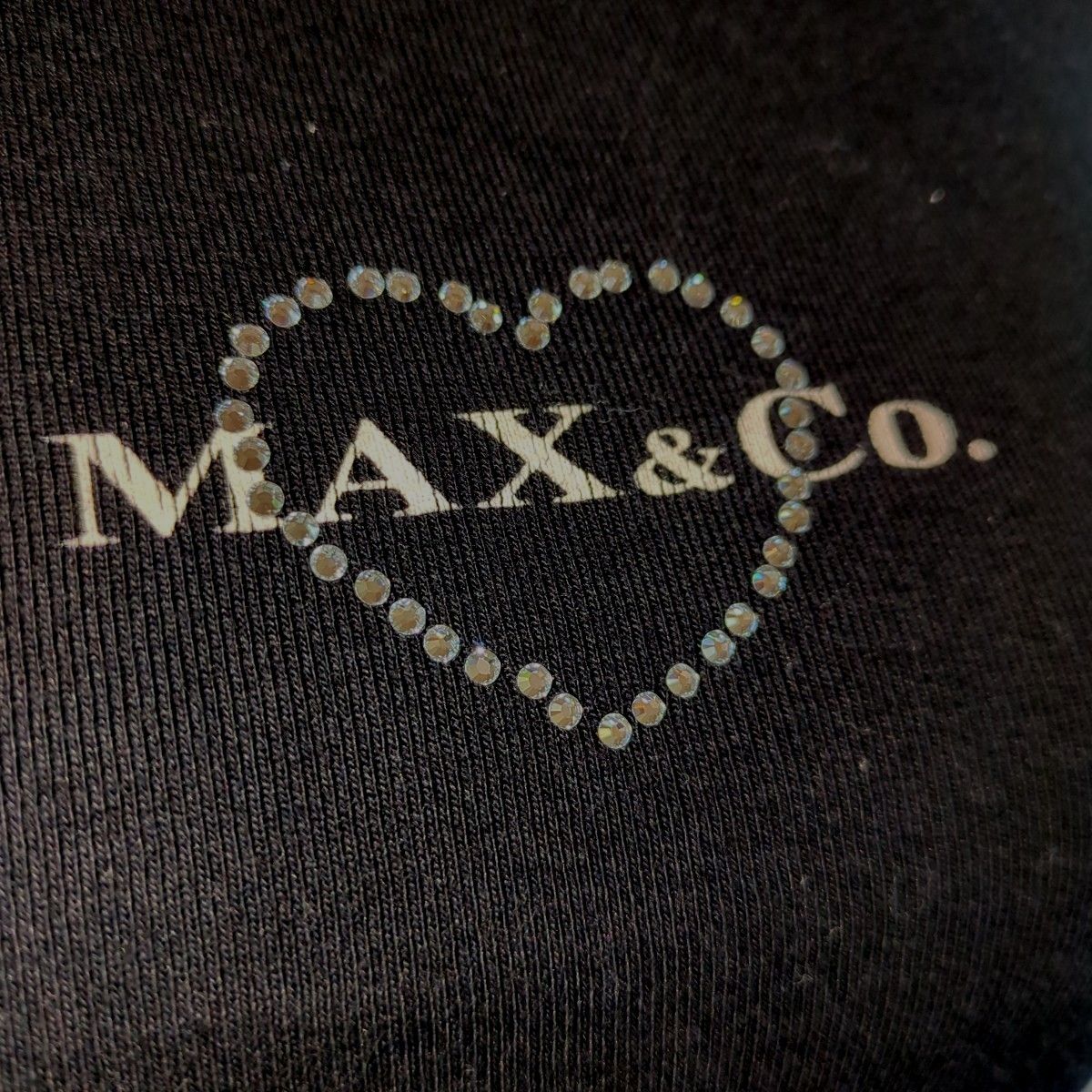 MAX＆CO カットソー  黒