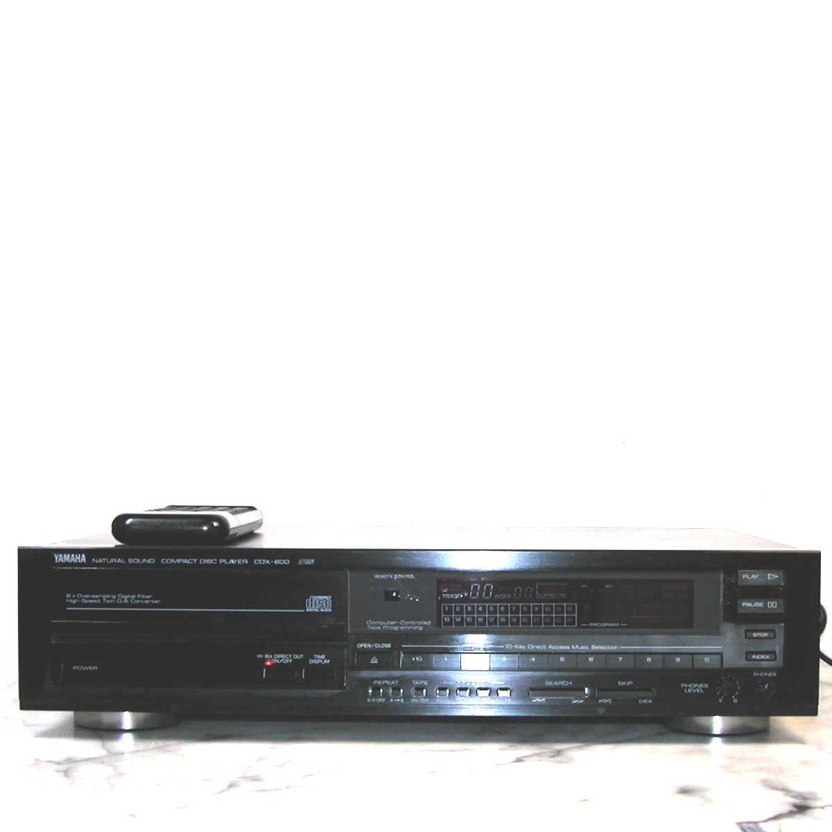 YAMAHA CDX-600 CD PLAYER リモコン付き　動作良品_画像1