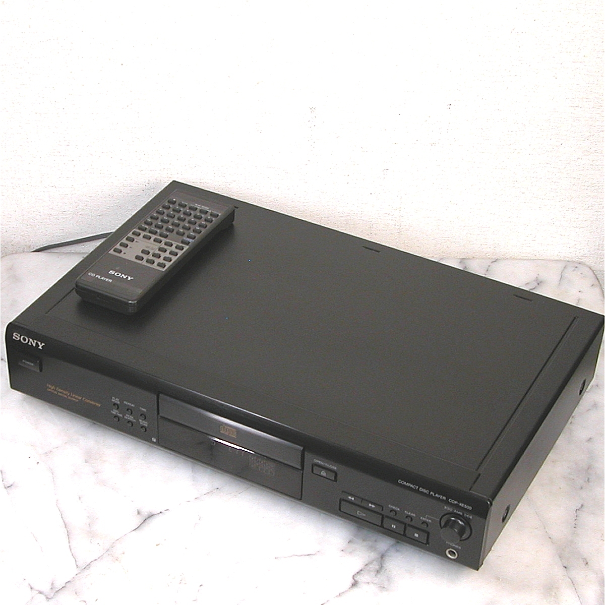 SONY CDP-XE500 CD PLAYER リモコン付き　動作美品_画像5