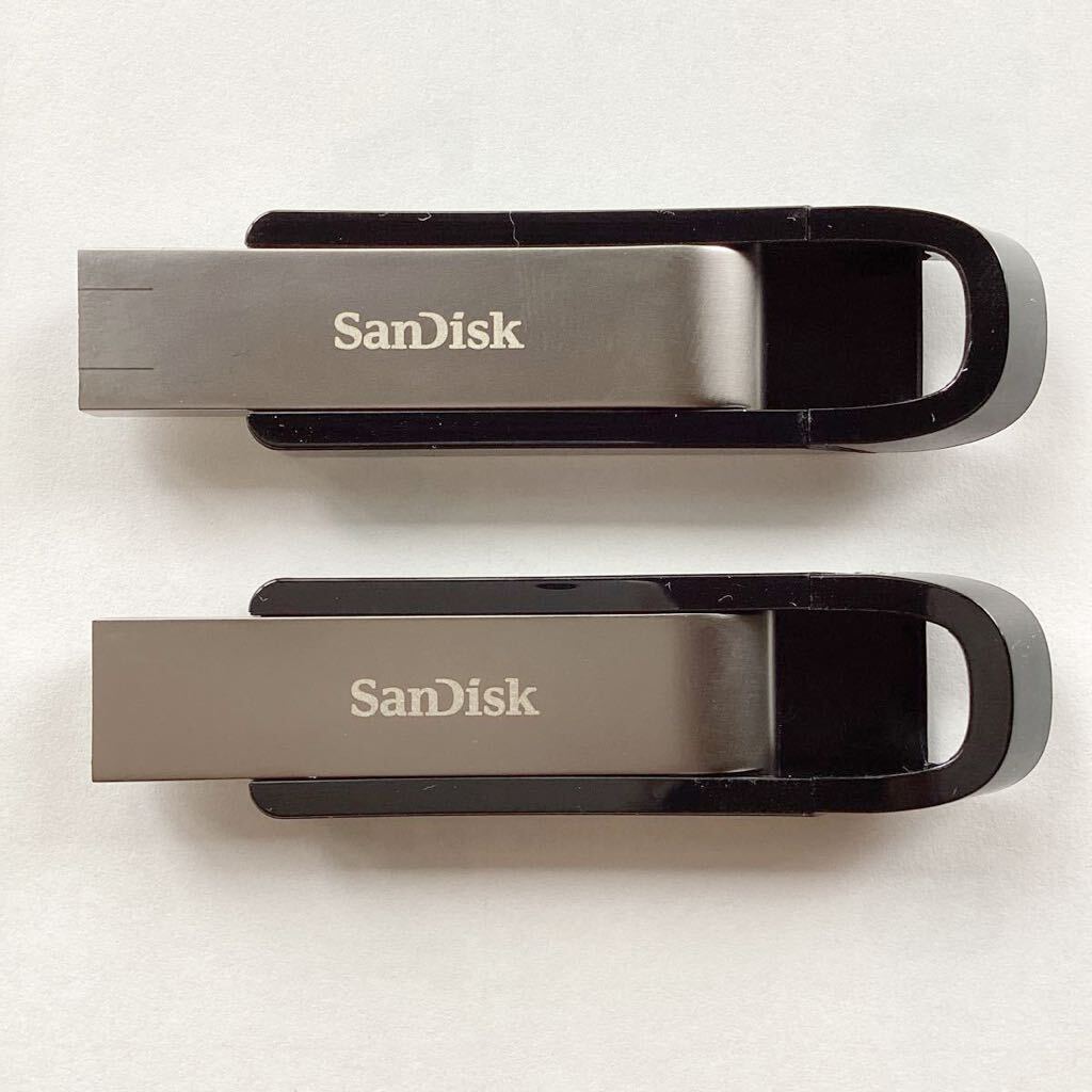 サンディスク USBメモリ 64gb 2個セット SanDisk Extreame Go 3.2 Gen1の画像2