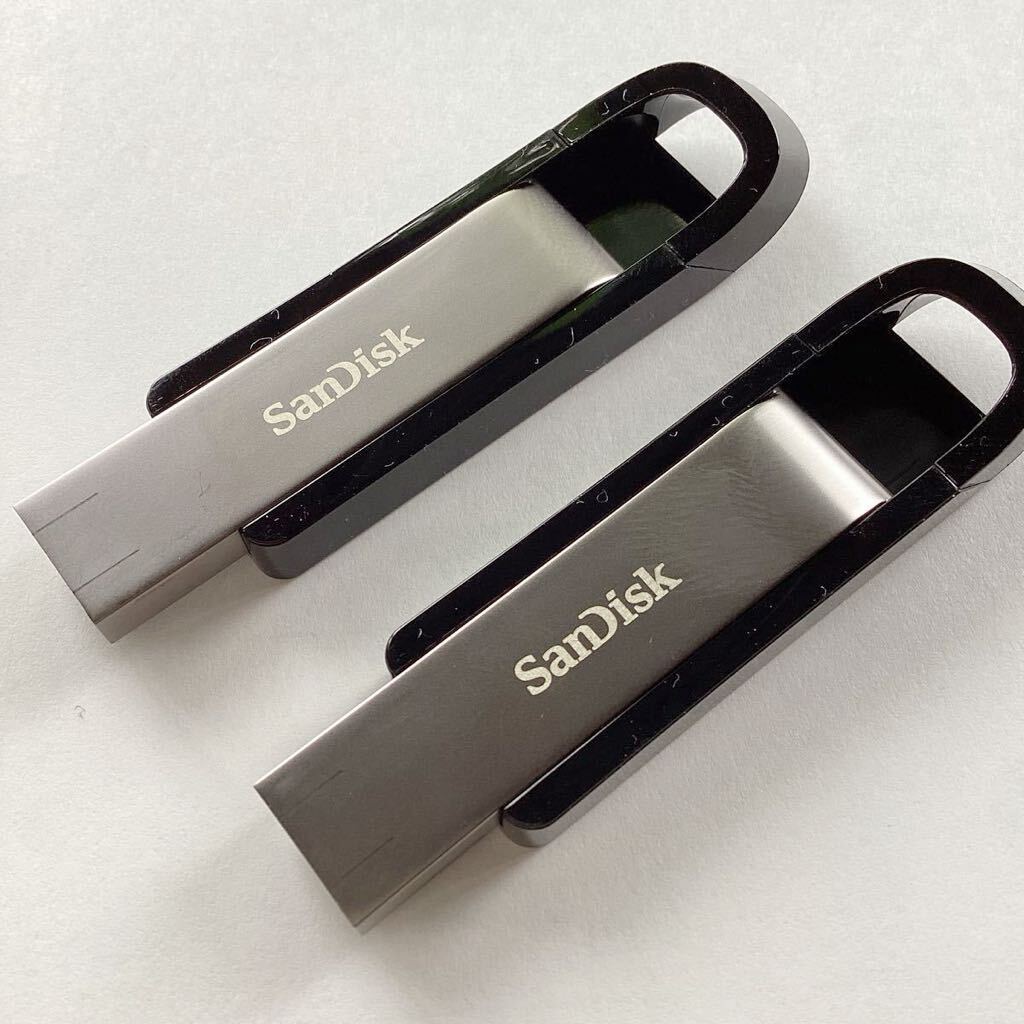 サンディスク USBメモリ 64gb 2個セット SanDisk Extreame Go 3.2 Gen1の画像4