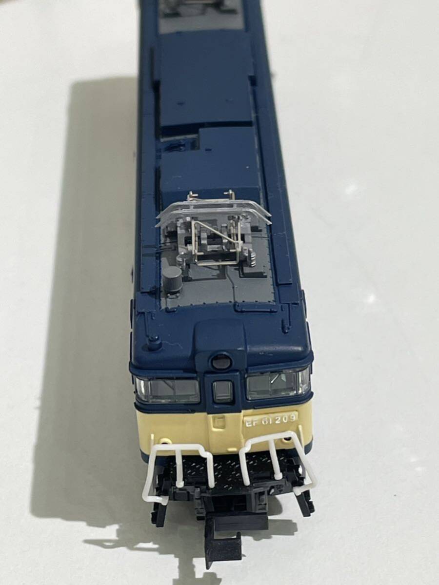 動作未確認 Y-13 マイクロエース 鉄道模型 A0231 Nゲージ 国鉄 EF61-209PS22 ブルー _画像6