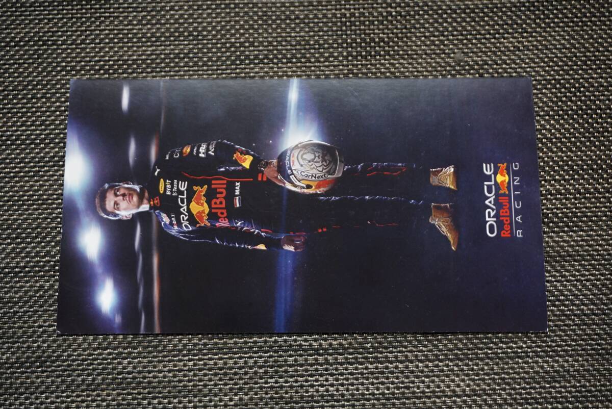 フェルスタッペン　Max Verstappen　レッドブル　ホンダ　F1ドライバーズカード　直筆サイン入り_画像3