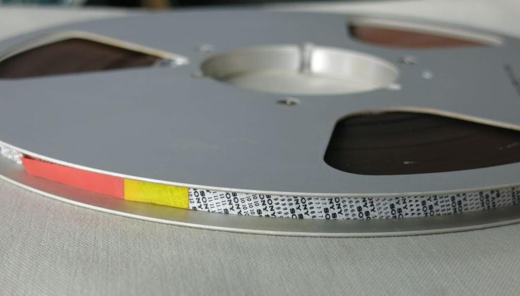 SONY 10号メタルリール R-11A テープ付き 中古品_画像8
