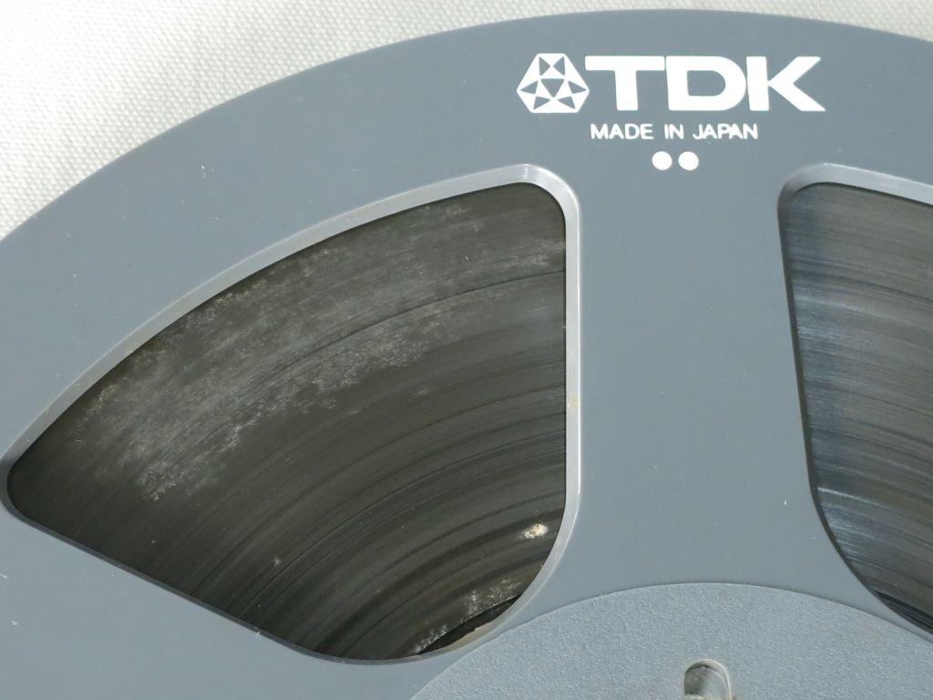 TDK 10号プラスチックリール テープ付き 中古品_画像7