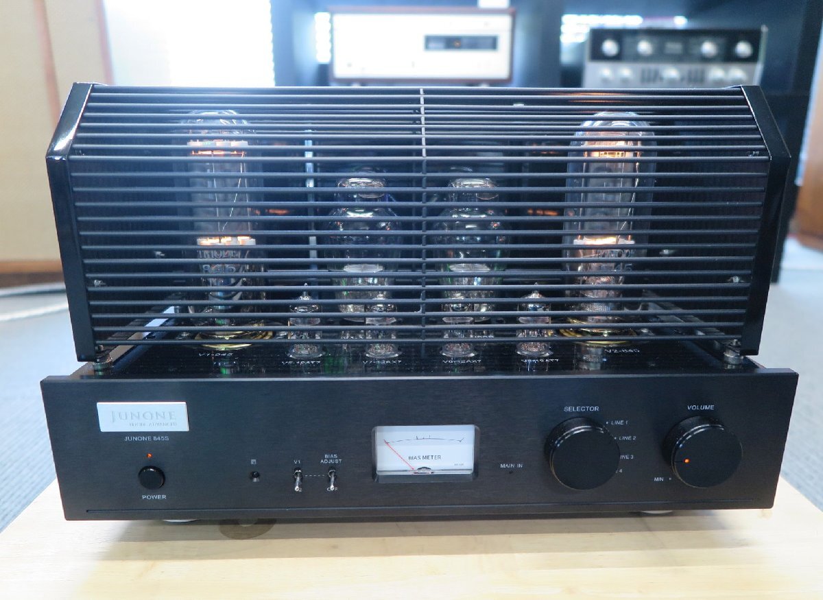 展示処分品　TRIODE JUNONE 845S　ステレオプリメインアンプ、PSVANE 300BX2,　新品交換済み、1年保証付き_画像1