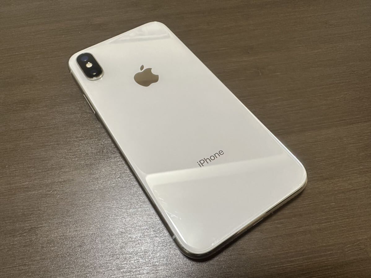 iPhone X 256GB silver SIM free secondhand goods 