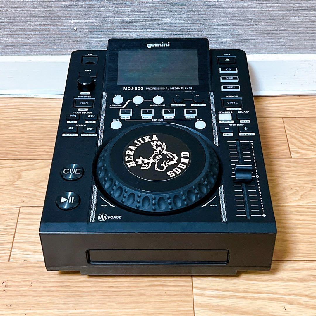 gemini ジェミナイ MDJ-600 DJ用CDプレーヤー_画像4
