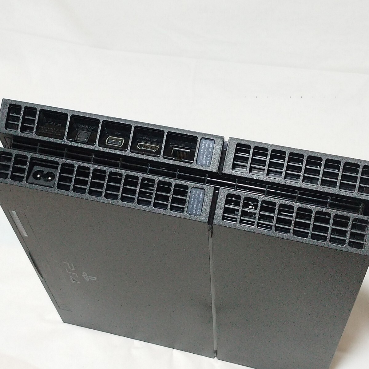 PlayStation4 500GB ジェット・ブラック CUH-1200A 本体 封印シールあり ゲームプレイ確認済み (ps4 プレステ4 SONY プレイステーション4)_画像5