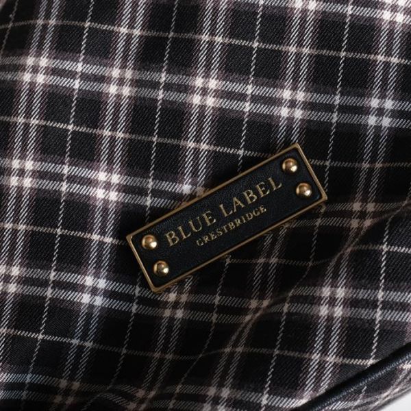 極美品◆BLUE LABEL CRESTBRIDGE◆ブルーレーベル クレストブリッジ ◆レディース　女性用　ショルダーバッグ　 ブラック br07017659_画像2