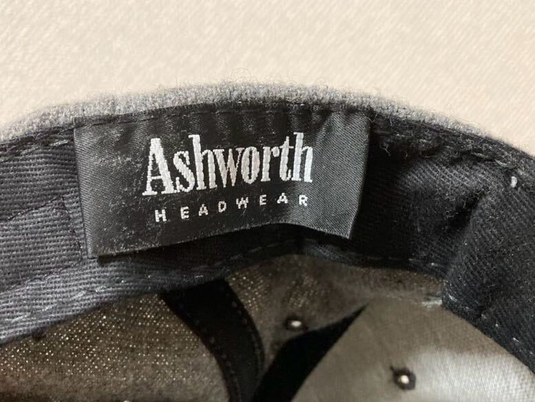 90's USAヴィンテージ Ashworth アシュワース キャップ 帽子 グレー CAP /USED Cap Vintage_画像5