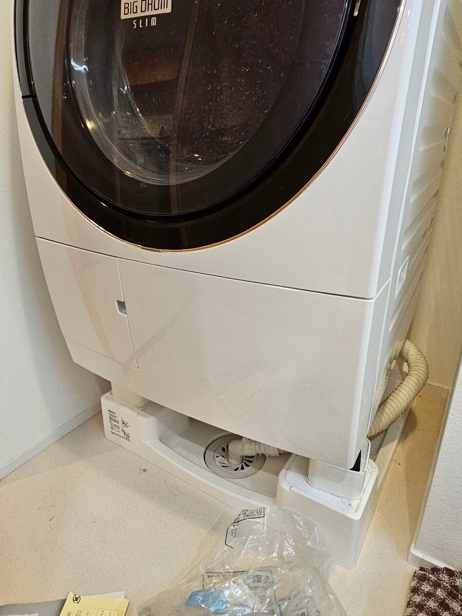 日立　ドラム式洗濯乾燥機 風アイロン HITACHI BD-SV110B　2018年製 ヤマト家財宅急便　手渡しOK_画像9
